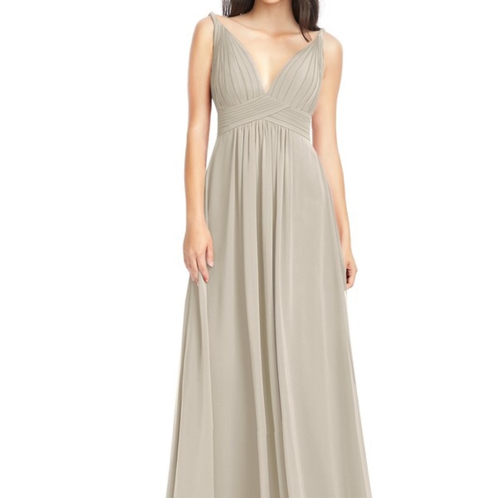 Azazie Maren, Taupe, Size 10, No Alterations